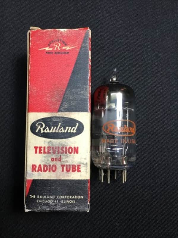 NOS SYLVANIA 6AN8 Vintage AUDIO AMPLIFIER VACUUM TUBE Tested Strong USA 4.3208-D image 1
