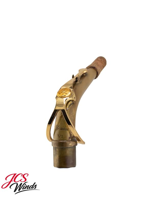 Yamaha V1 Unlacquered Alto Saxophone Neck - MINT! image 1