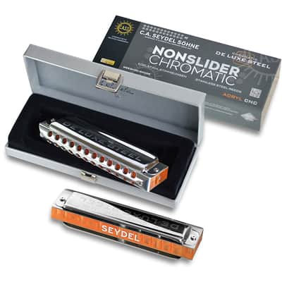 Seydel Non-Slider Chromatic Deluxe Steel, Key of G. New with Full Warranty! image 6