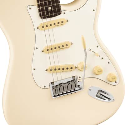 Fender Jeff Beck Stratocaster Rosewood Fingerboard - Olympic White image 5