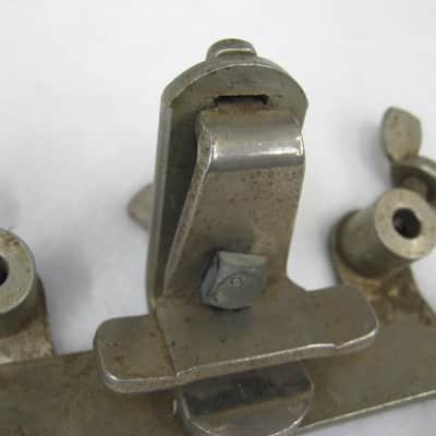 Ludwig Bass Drum Anchor 50's Nickel Plated image 5