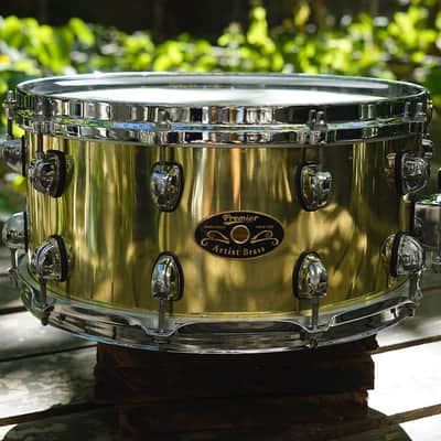 Premier Artist Brass 6.5x14" Snare 2009 Brass image 1