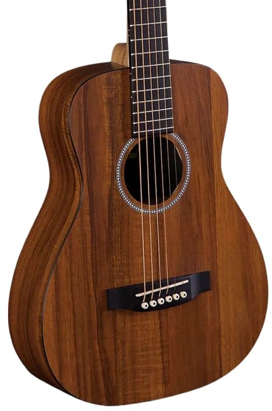 Martin Lx Koa Little Martin Acoustic Guitar Natural image 1