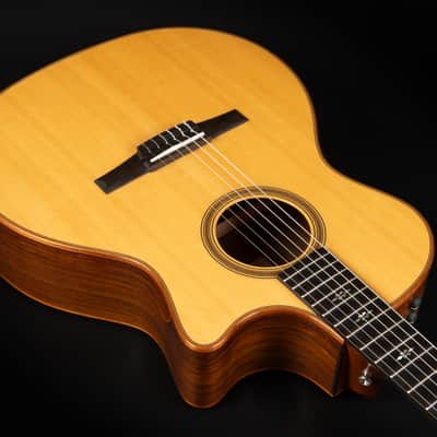 2018 Taylor 714ce-N - Natural | USA All Solid Grand Auditorium Crossover Classical Guitar Nylon Cutaway Pickup | OHSC image 8