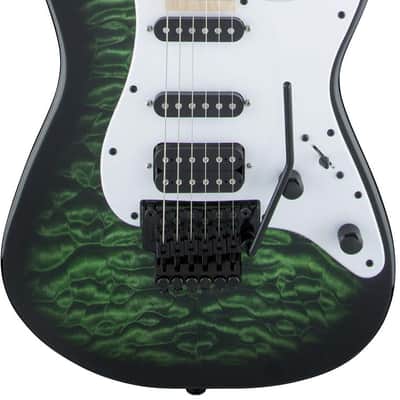 Jackson X Series Adrian Smith Signature SDXQ 2017 - Present - Transparent Green (#ICJ2247337) Floor Model image 1