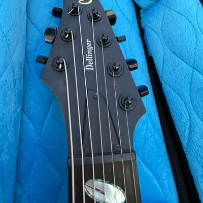 Caparison Dellinger 7 FX-AM 2019 - Dark Matte Black image 11