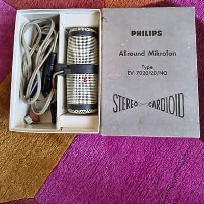 AKG D77A (Philips EV 7020) vintage dynamic stereo microphone image 6