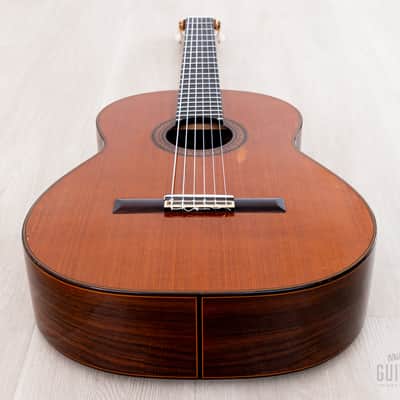 Immagine 1983 José Ramirez 1a Classical Nylon String Acoustic Guitar Cedar + Rosewood w/ Case - 12