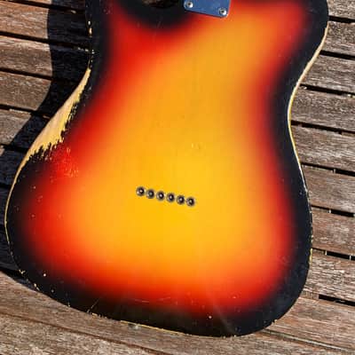 1966 Fender Telecaster 3 Tone Sunburst image 7