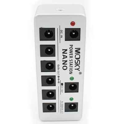 Brand New Mosky 8 Output Guitar Pedal Power Supply Station USA Adapter LED for 9V 12V image 8