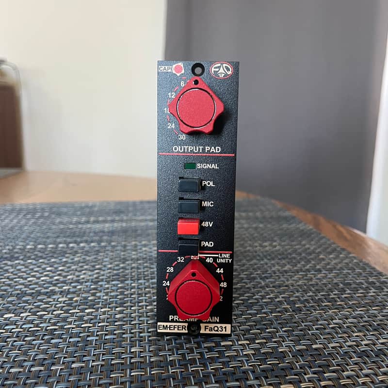 CAPI FaQ31 500 Series Preamp (1 of 2) image 1