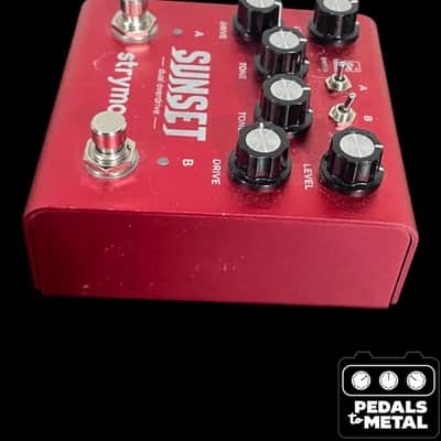 Strymon Sunset Dual Overdrive 2017 - Present - Red - X17567 image 4