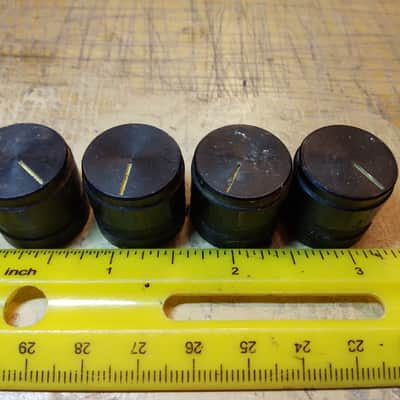Unbranded Knobs 1960s - Black image 1