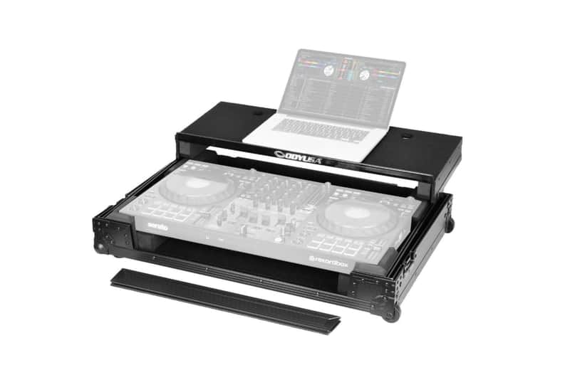 Odyssey 810GSFLX10M I-Board Case for DDJ-FLX10 with Shelf and Wheels - Open Box Mint image 1