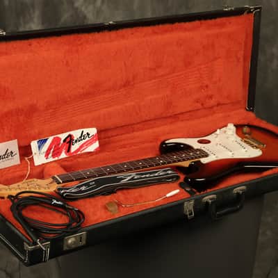 1996 Fender 50th Anniversary Stratocaster Sunburst w/GOLD hardware FLAME MAPLE body!!! image 21