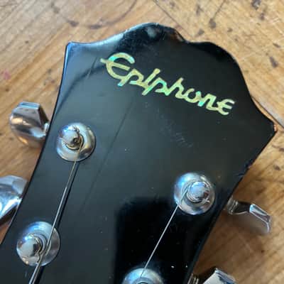 Epiphone  Riviera Blue Label  1971-75 - Cherry VIDÉO image 8