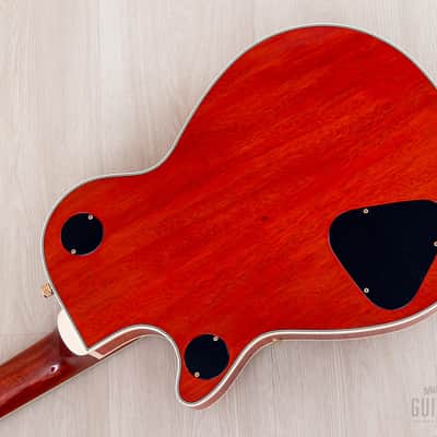 2020 Gretsch USA Custom Shop Stephen Stern Masterbuilt G6121CS Chet Atkins Western Orange Relic w/ Cowboy Case, CoA, Tags image 14