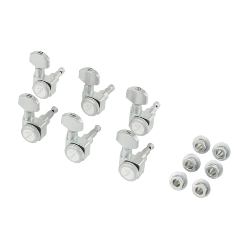 Fender Locking Stratocaster/Telecaster Tuning Machines - Brushed Chrome image 1