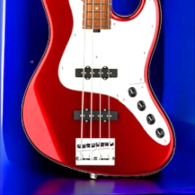 Sadowsky MetroLine 21-Fret Vintage J/J Bass-Red Alder Body-4 String-Solid Candy Apple Red Metallic image 3