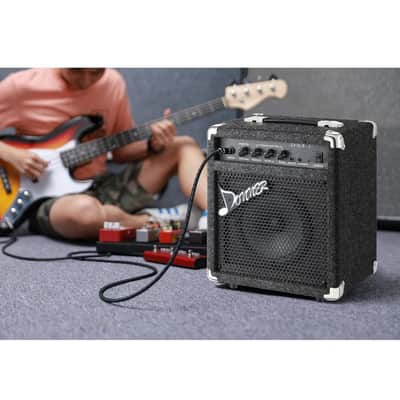 Bass Guitar Amplifier DBA Electric Practice Bass Combo AMP with Cable Power Cord image 8