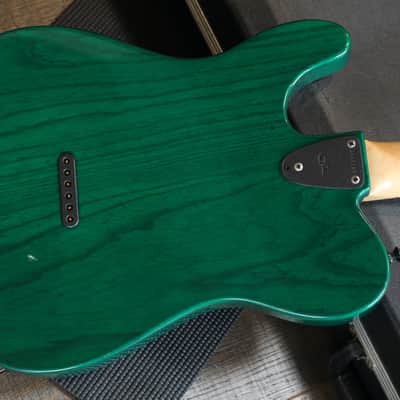 1993 G&L ASAT Classic USA Electric Guitar Trans Green + OHSC image 12