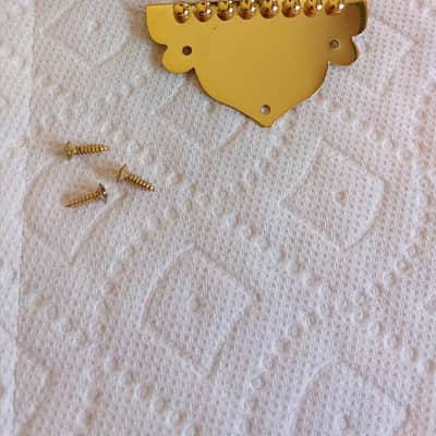 Gold Mandolin Tailpiece image 1