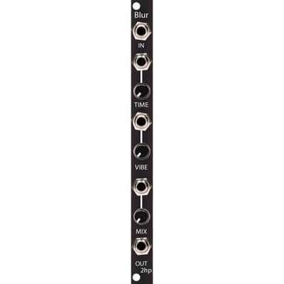 2hp Blur Black - Effect Modular Synthesizer image 1