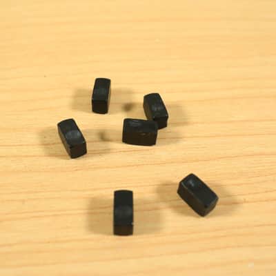 (6) String Lock Insert Block Ibanez Lo Pro Edge Tremolo Bridge Floyd Rose Black image 5