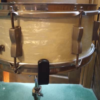 WFL 8 Lug 5.5x14 Snare Drum 1950's - WMP image 8