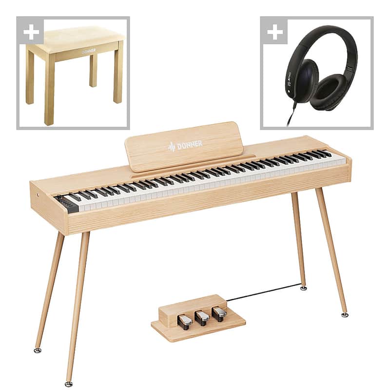 Donner DHP-200 Pro Beige Set Bild 1
