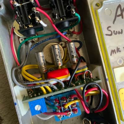 Analogman Sun Bender MkIV #7 Built Mullard Red Dots! image 2