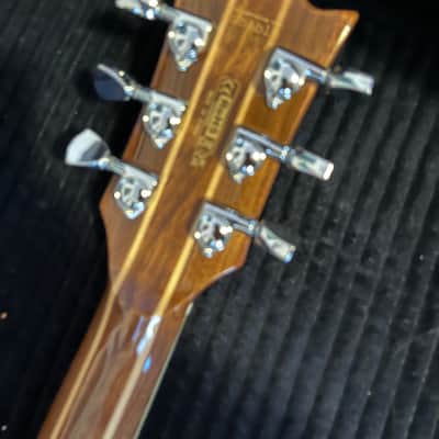 Dunable Evil Instruments Claudio Sanchez Signature The Jackhammer Left-Handed 2025 - Present Natural Walnut image 4