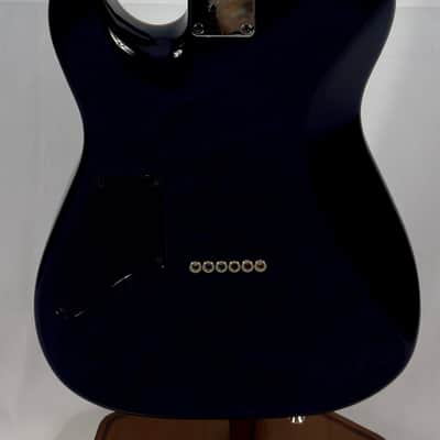Tom Anderson Guitarworks Hollow Cobra 2000 - Deep Ocean Blue W/ Binding image 15