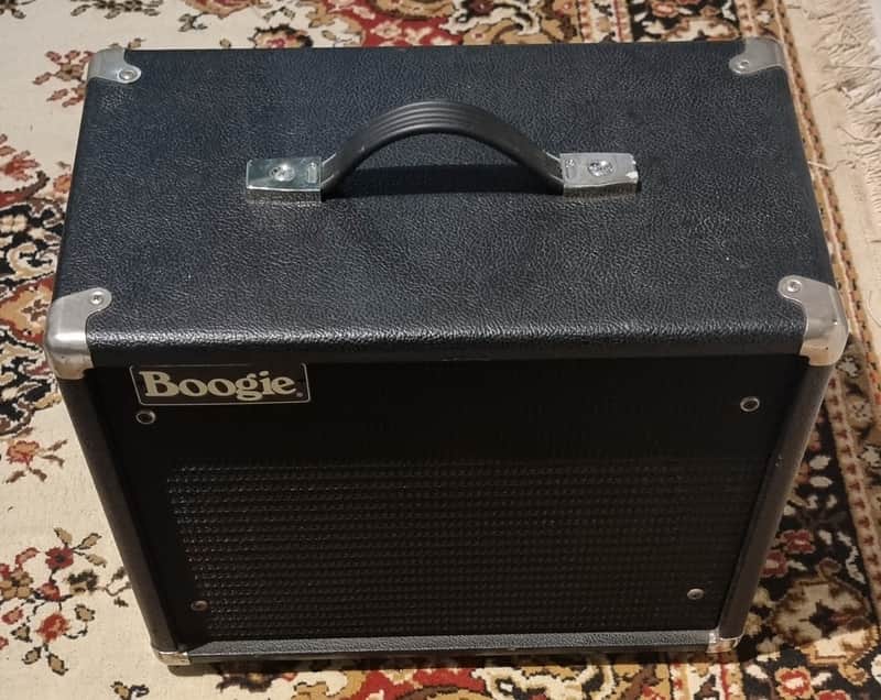 Vintage Mesa Boogie 1x12 200w Electrovoice Black Shadow Guitar Speaker 112 cab EV image 1