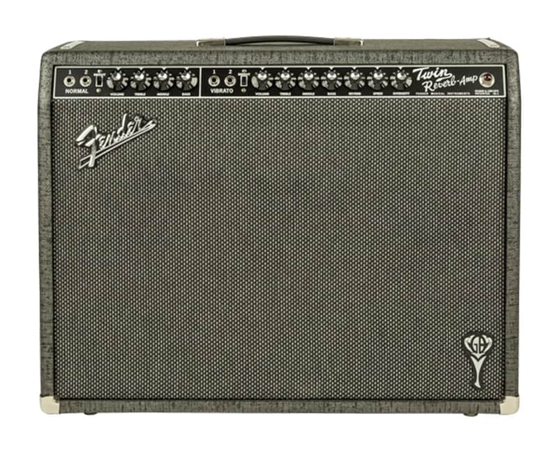Used Fender GB George Benson Twin Reverb 85-Watt 2x12" Tube Combo Amp image 1
