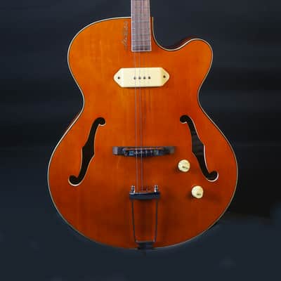 Craven Tenor Guitar 350JLS-AC John Lawlor Signature Tenor Archtop Guitar 2022 - Amber Cream image 3