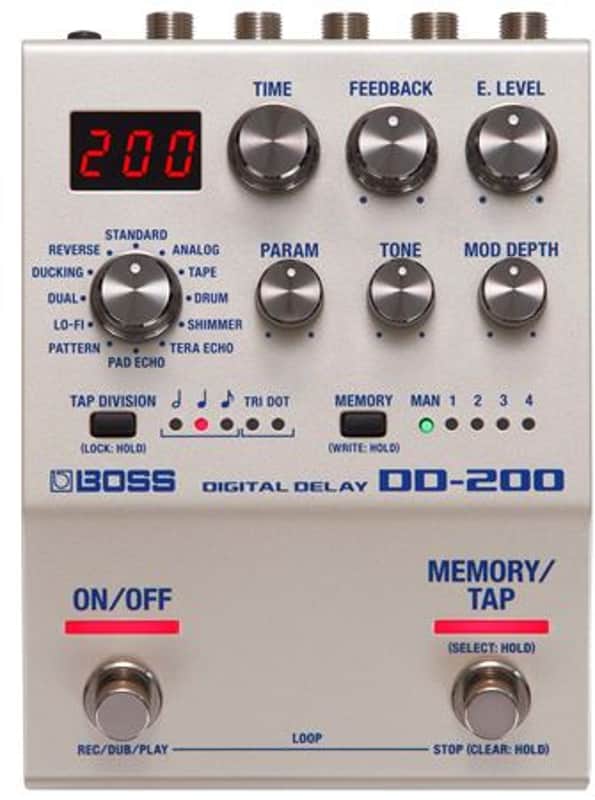 Boss DD-200 Digital Delay Guitar Pedal image 1