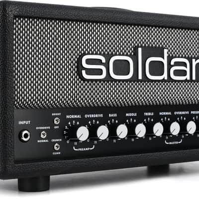 Soldano SLO-30 Super Lead Overdrive 30-watt Tube Head - Salt & Pepper Grille image 1