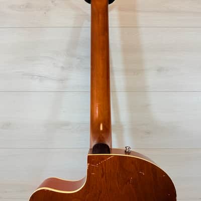 Godin 5th Avenue CW Kingpin II HB Cognac Burst Hollowbody Electric Guitar w/Gig Bag - Made in Canada image 15