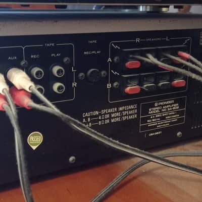 Pioneer SA-606 1978 - amplifier image 4