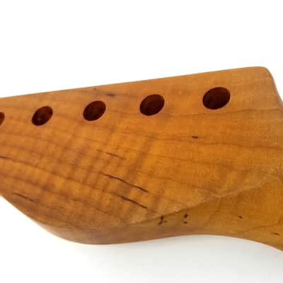 Carparelli T-Style Roasted Flame Maple Neck Satin Finish image 2
