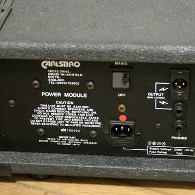 Carlsbro B-150 150W British bass amp head