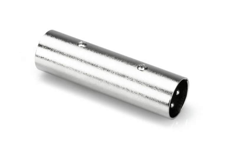 Hosa GXX144 - Gender Changer - XLR3M to Same (GXX144) image 1