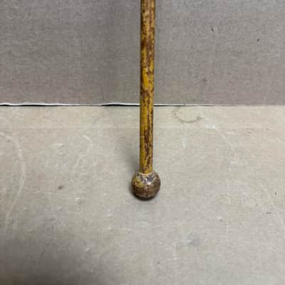 World Beat Percussion Ceramic Djembe Hand Drum w/ Original Beater – Cracked Base image 17