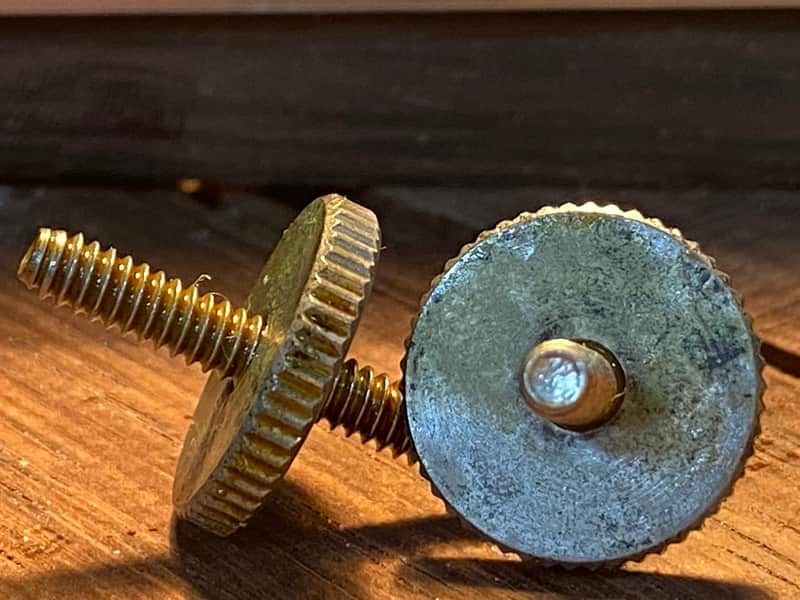 General Vintage Tone Master of Aging Les Paul ABR1 Small posts and Thumbweels True brass nickel pla image 1