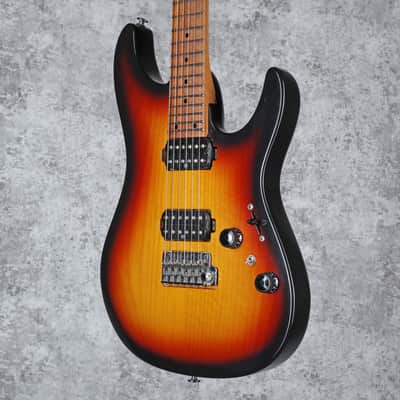 Ibanez AZ2402-TFF Prestige 2021 Tri-Fade Burst Flat image 5
