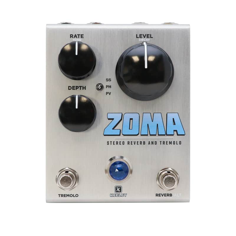 Keeley Electronics ZOMA Stereo Reverb and Tremolo  *Free Shipping in the USA* image 1