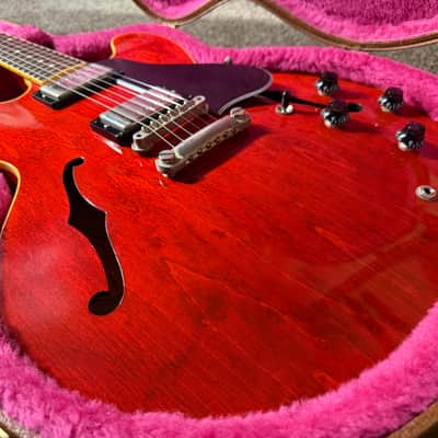 Gibson 1997 Custom Shop Historic '59 ES-335 Dot - Faded Cherry image 11