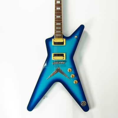Dean ML Blue Burst Owned By Dave Keuning Of The The Killers image 3