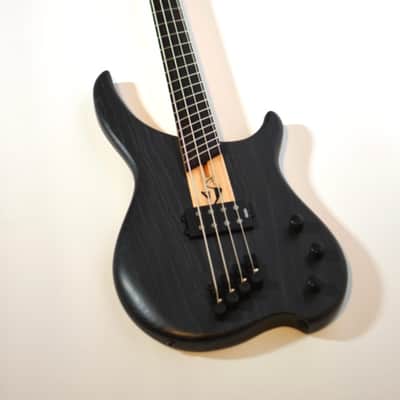 Bass guitar Headless Vincent Spreutels 2024 - Black Matt image 1